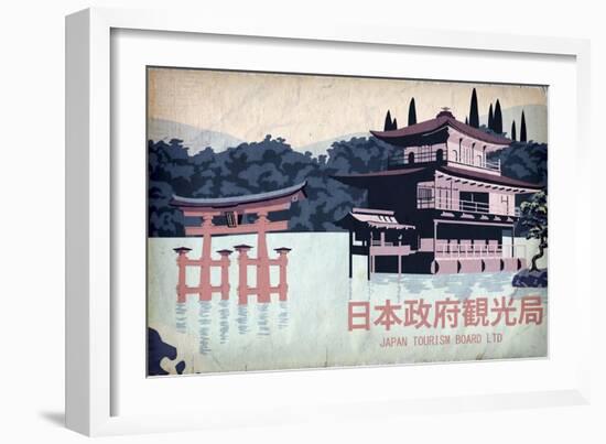 Visit Japan-null-Framed Giclee Print