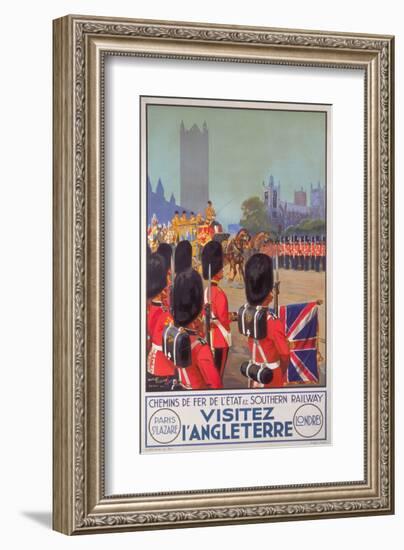 Visit l'Angleterre Southern Railway-null-Framed Art Print