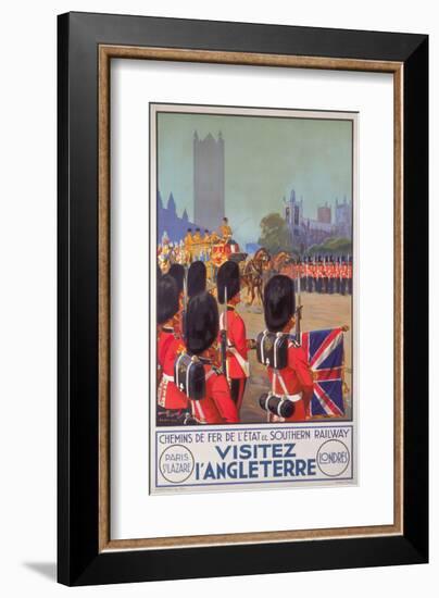 Visit l'Angleterre Southern Railway-null-Framed Art Print