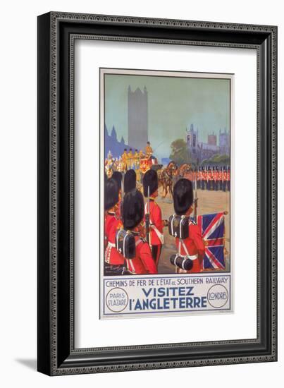 Visit l'Angleterre Southern Railway-null-Framed Art Print