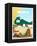 Visit Mexico-The Saturday Evening Post-Framed Premier Image Canvas