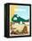 Visit Mexico-The Saturday Evening Post-Framed Premier Image Canvas