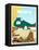 Visit Mexico-The Saturday Evening Post-Framed Premier Image Canvas