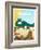 Visit Mexico-The Saturday Evening Post-Framed Giclee Print