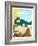 Visit Mexico-The Saturday Evening Post-Framed Giclee Print