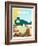 Visit Mexico-The Saturday Evening Post-Framed Giclee Print