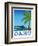 Visit Oahu-The Saturday Evening Post-Framed Giclee Print