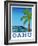 Visit Oahu-The Saturday Evening Post-Framed Giclee Print