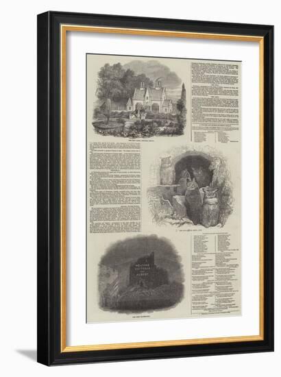 Visit of Her Majesty and Prince Albert to Arundel Castle-null-Framed Giclee Print