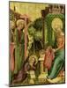 Visit of the Angel, from the Right Wing of the Buxtehude Altar, 1400-10-Master Bertram of Minden-Mounted Giclee Print