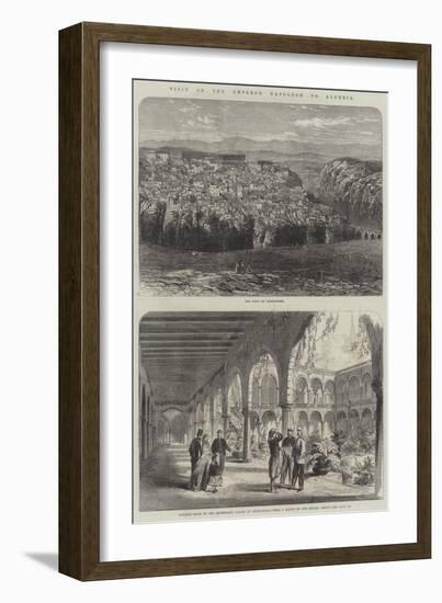 Visit of the Emperor Napoleon to Algeria-null-Framed Giclee Print