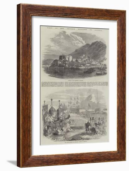 Visit of the Emperor Napoleon to Algeria-null-Framed Giclee Print