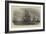 Visit of the King of Portugal to the Channel Squadron Off Lisbon-William Lionel Wyllie-Framed Giclee Print