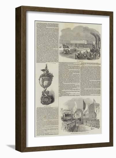 Visit of the King of the French to Queen Victoria-null-Framed Giclee Print