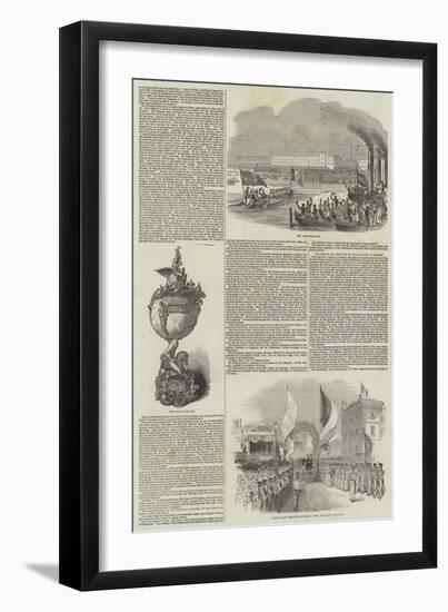 Visit of the King of the French to Queen Victoria-null-Framed Giclee Print