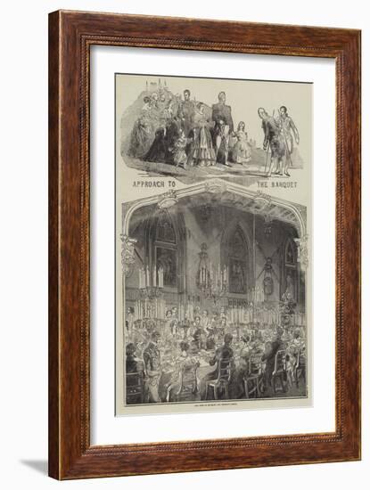 Visit of the King of the French to Queen Victoria-null-Framed Giclee Print