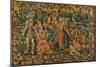 'Visit of the Magi to Herod: Elizabethan Petit-Point Panel', c16th century-Unknown-Mounted Giclee Print