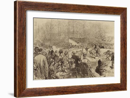 Visit of the Prince and Princess of Wales and the King and Queen of Greece, 1876-null-Framed Giclee Print