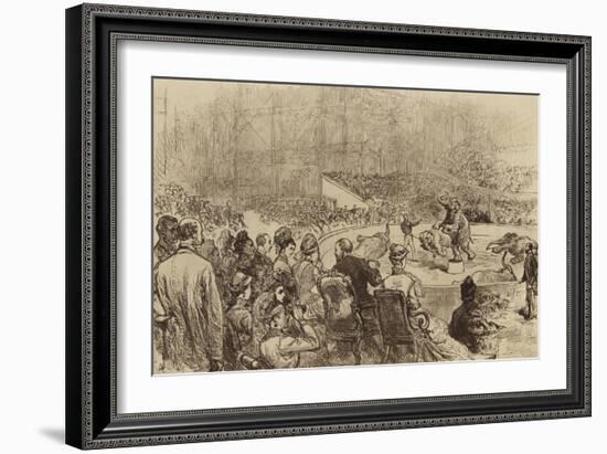 Visit of the Prince and Princess of Wales and the King and Queen of Greece, 1876-null-Framed Giclee Print