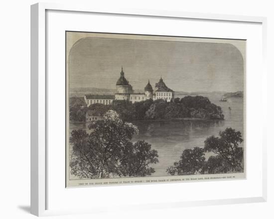 Visit of the Prince and Princess of Wales to Sweden-null-Framed Giclee Print
