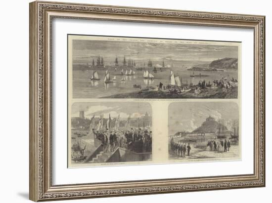 Visit of the Prince and Princess of Wales to the West of England--Framed Giclee Print