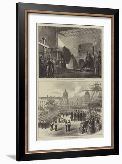 Visit of the Shah of Persia-Charles Robinson-Framed Giclee Print