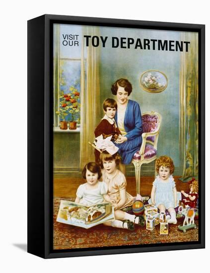 Visit Our Toy Department Poster-null-Framed Premier Image Canvas