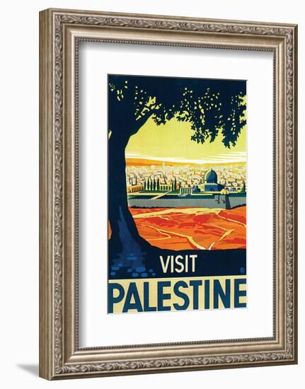 Visit Palestine-Franz Kraus-Framed Art Print