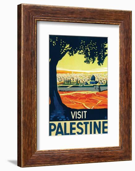 Visit Palestine-Franz Kraus-Framed Art Print