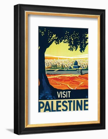 Visit Palestine-Franz Kraus-Framed Art Print