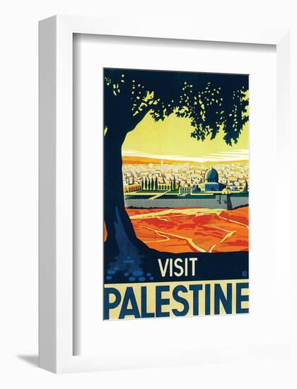 Visit Palestine-Franz Kraus-Framed Art Print