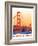 Visit San Francisco-The Saturday Evening Post-Framed Giclee Print