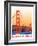 Visit San Francisco-The Saturday Evening Post-Framed Giclee Print