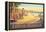 Visit Santa Monica-Kerne Erickson-Framed Stretched Canvas