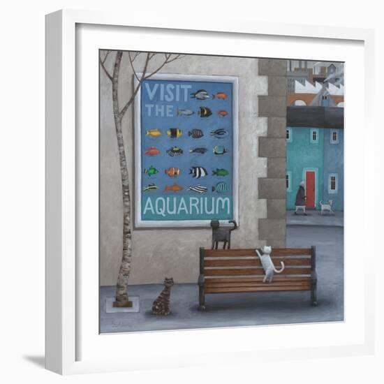 Visit the Aquarium-Peter Adderley-Framed Art Print