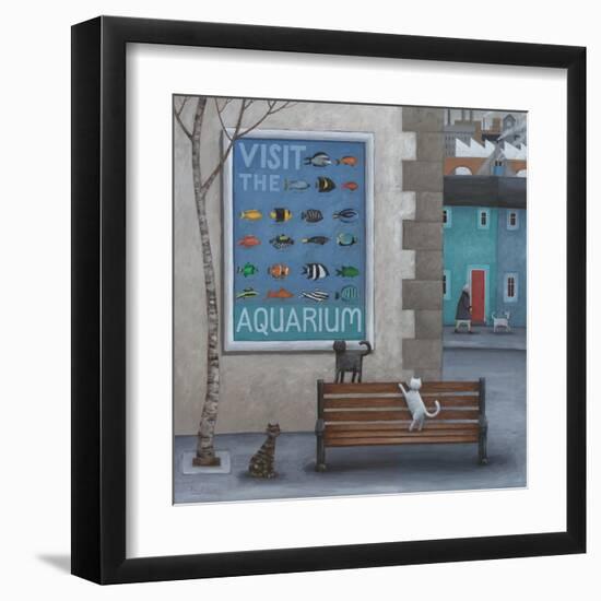 Visit the Aquarium-Peter Adderley-Framed Art Print