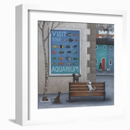 Visit the Aquarium-Peter Adderley-Framed Art Print