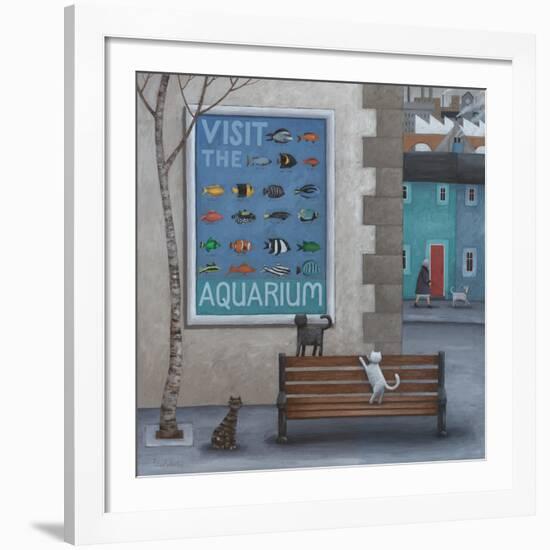 Visit the Aquarium-Peter Adderley-Framed Giclee Print