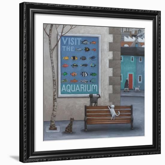 Visit the Aquarium-Peter Adderley-Framed Giclee Print