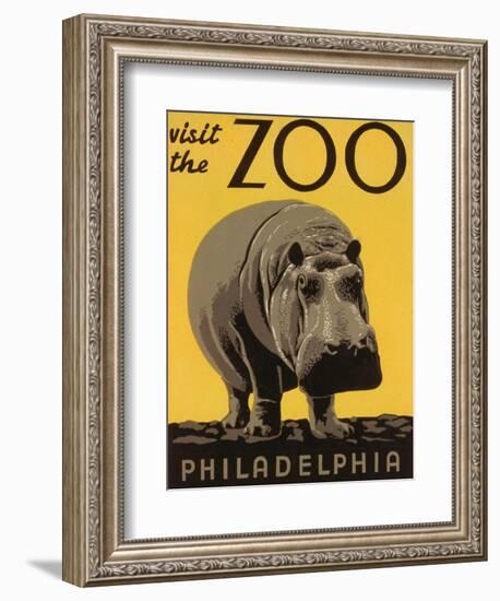 Visit the Philadelphia Zoo-null-Framed Premium Giclee Print