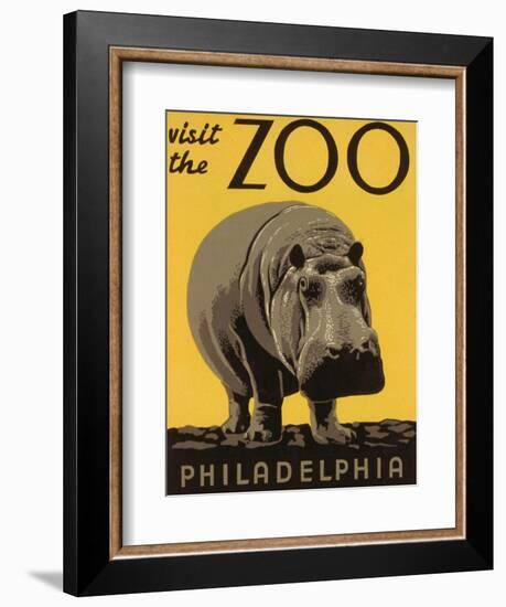 Visit the Philadelphia Zoo-null-Framed Premium Giclee Print