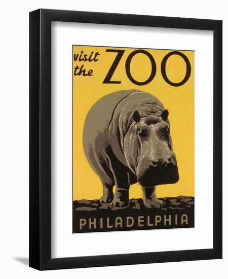 Visit the Philadelphia Zoo-null-Framed Premium Giclee Print