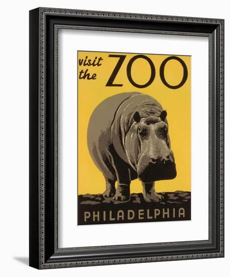 Visit the Philadelphia Zoo-null-Framed Premium Giclee Print