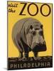 Visit the Philadelphia Zoo-null-Mounted Art Print