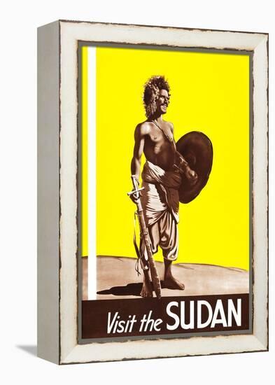 Visit The Sudan-null-Framed Stretched Canvas