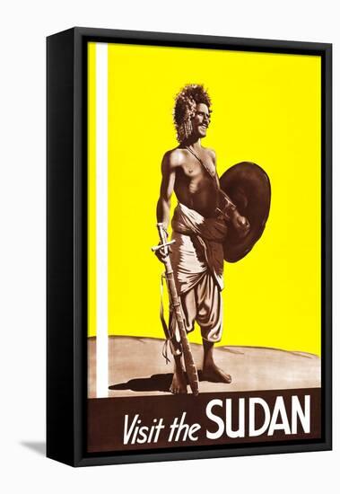 Visit The Sudan-null-Framed Stretched Canvas