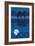 Visit the Zoo, Bear in the Moonlight-Lantern Press-Framed Premium Giclee Print