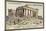 Visit to the Parthenon and the Acropolis, Athens-null-Mounted Giclee Print