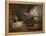 Visit to the Pig Sty (Oil on Board)-George Morland-Framed Premier Image Canvas