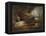 Visit to the Pig Sty (Oil on Board)-George Morland-Framed Premier Image Canvas